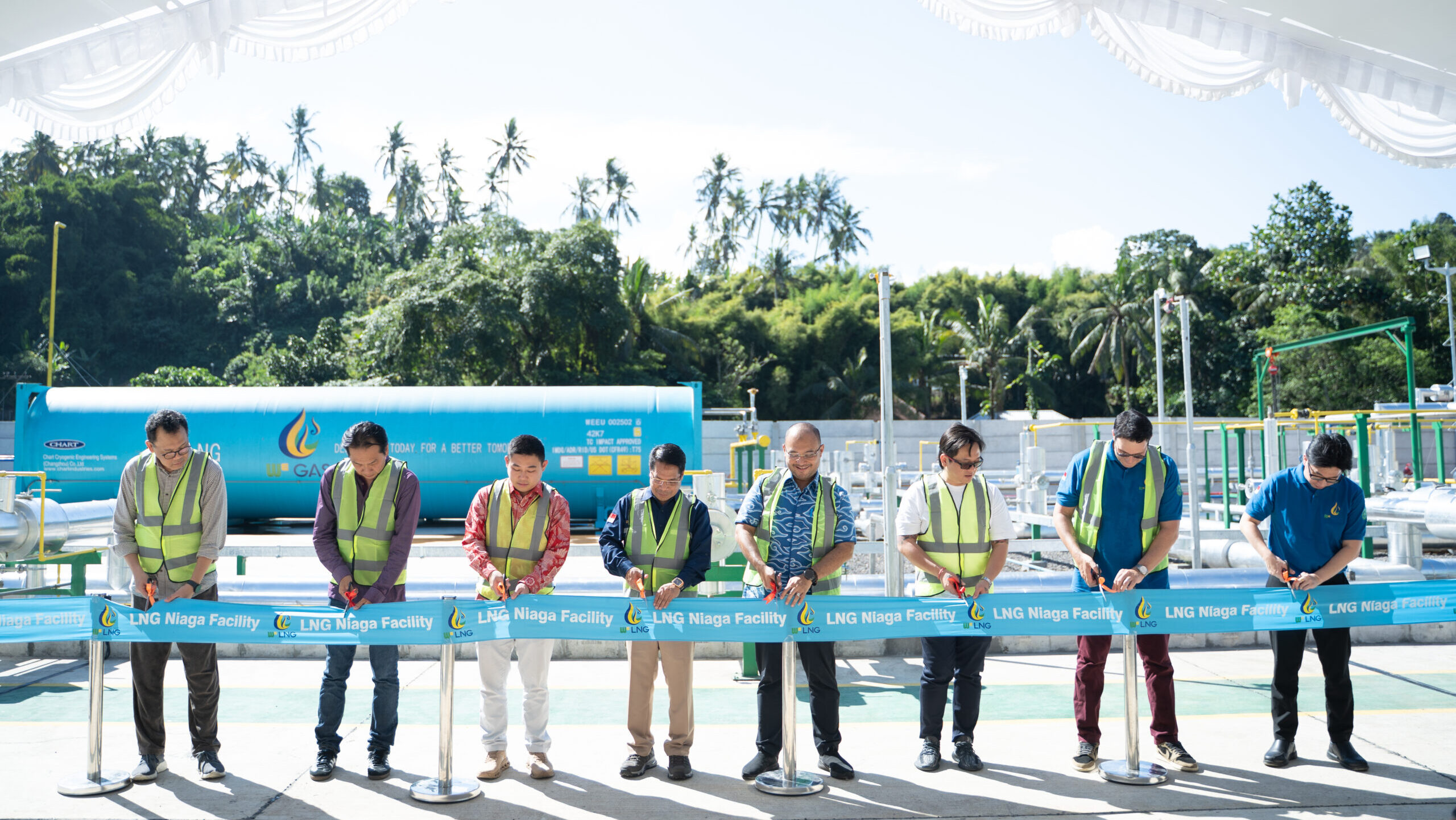 Grand Opening LNG Niaga Facility