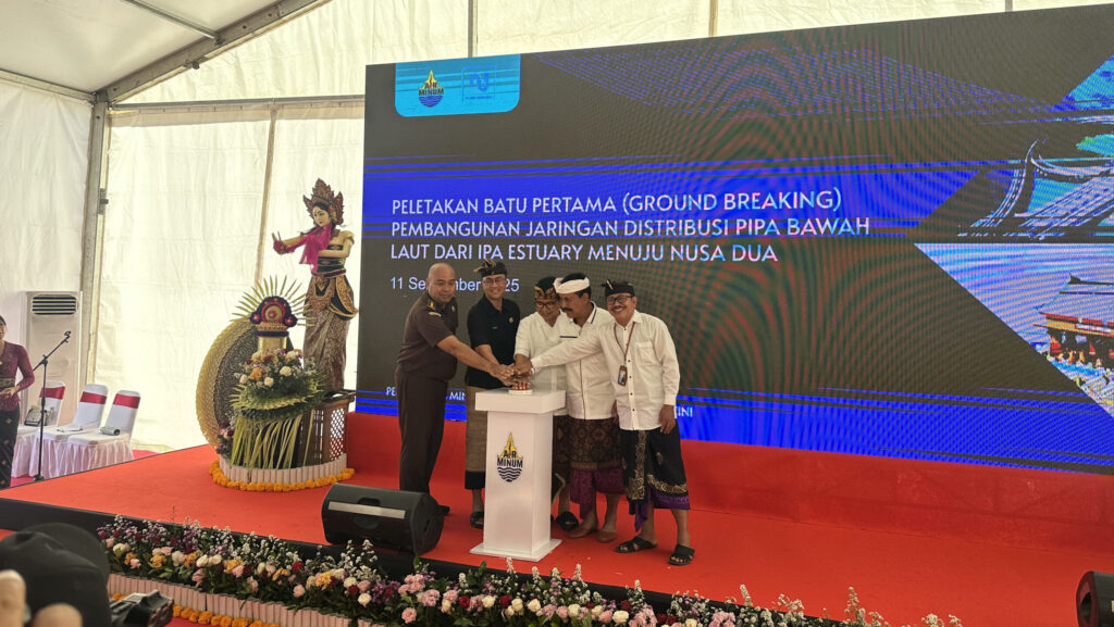 Ground Breaking IPA Estuary PDAM Badung