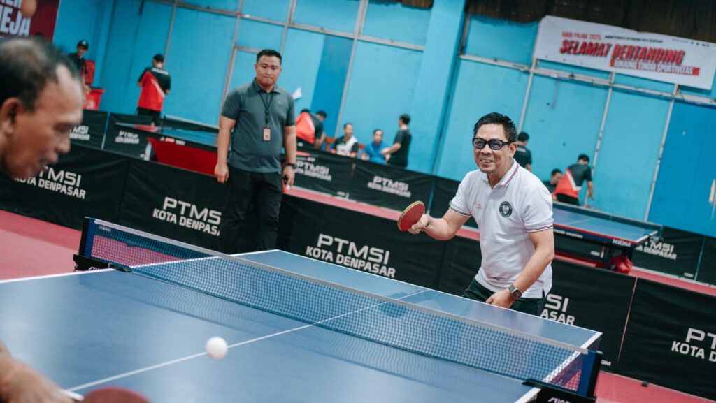 Turnamen Tenis Meja Hari Pajak Kota Denpasar