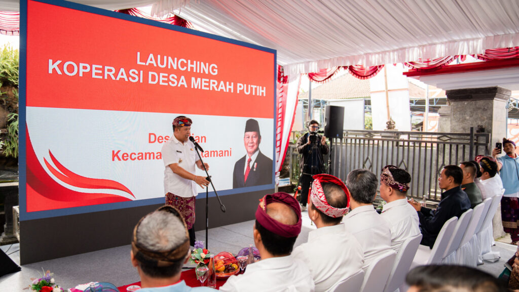 Peresmian Koperasi Desa Merah Putih